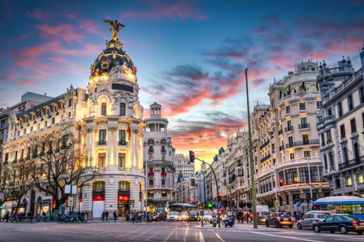 Hostel Las Rosas Madrid Exteriör bild